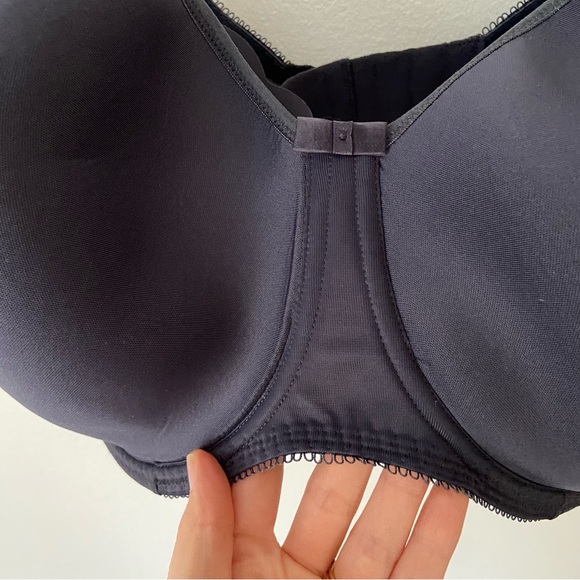 SOLD Freya underwire pure sculpt molded nursing bra US 40I / UK 40G gray unlined - Picture 4 of 9